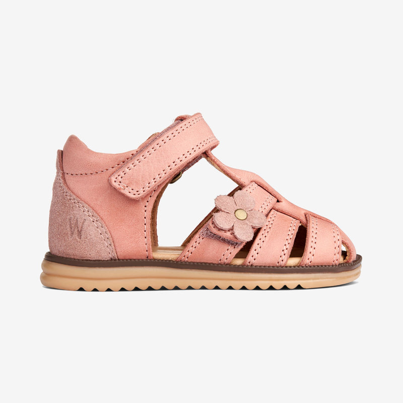 Wheat Footwear Sky Sandal Flower | Baby Prewalker Sandals 2026 rose