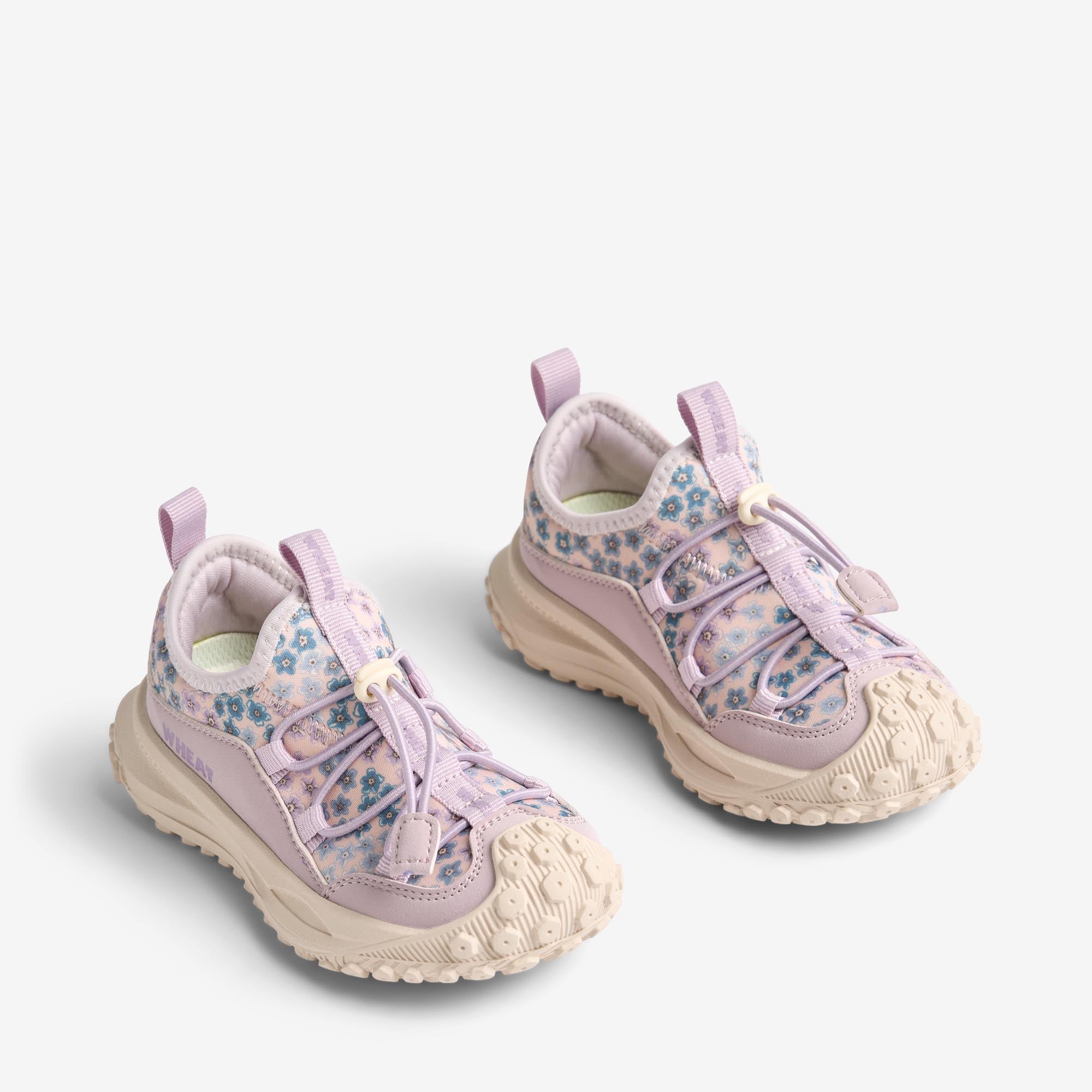Sneaker Billie - powder blue flowers – Wheat.co.uk
