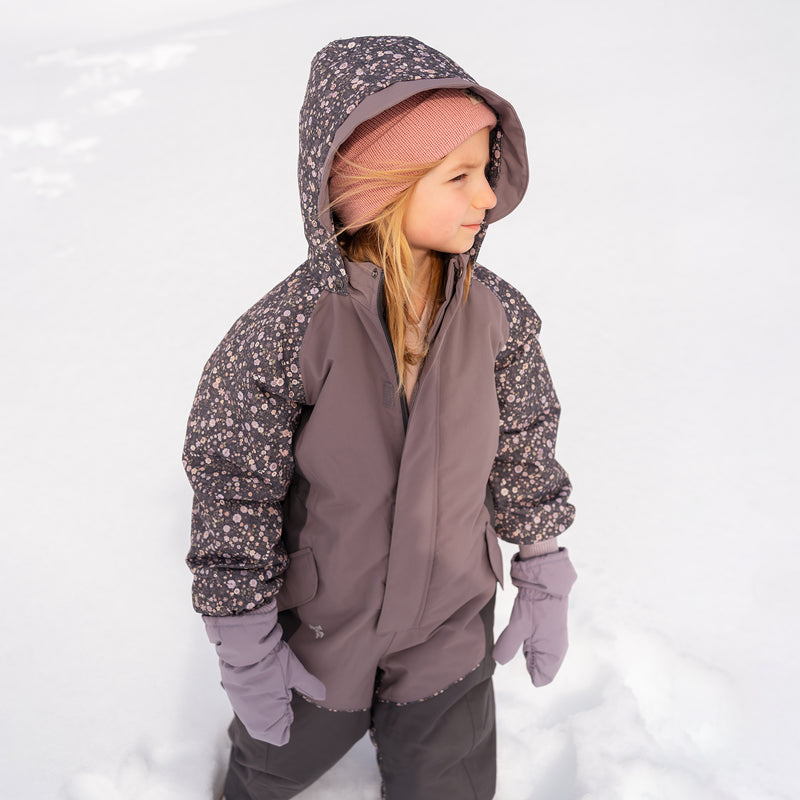 Wheat Outerwear Snowsuit Kallo Outdoor Suit 9528 black sea open flowers