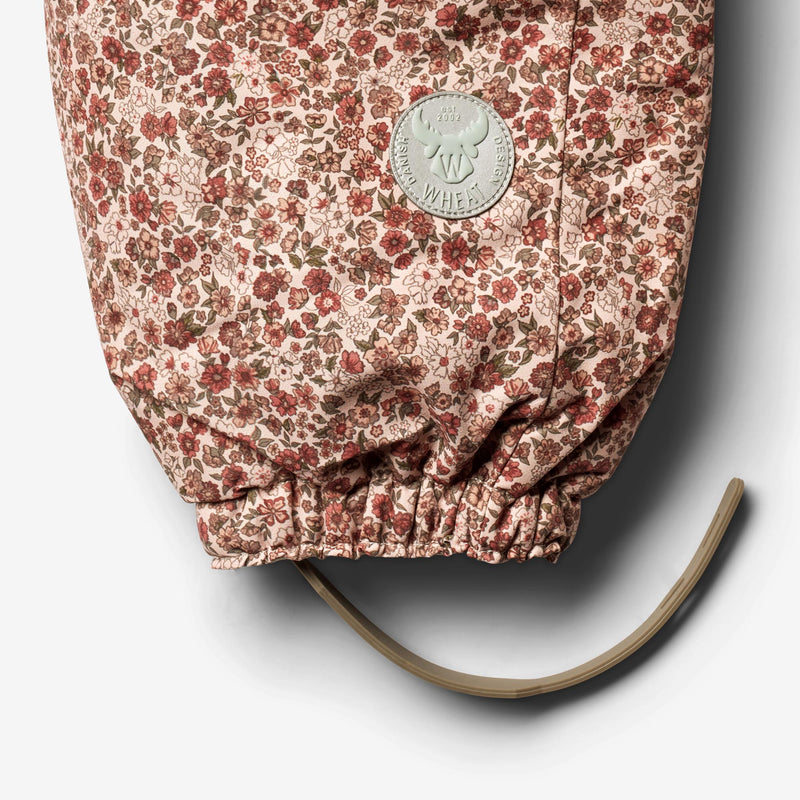 Wheat Outerwear Snowsuit Nickie Tech | Baby Snowsuit 2036 rose dust flowers
