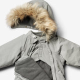 Wheat Outerwear Snowsuit Nickie Tech | Baby Snowsuit 1111 rainy blue