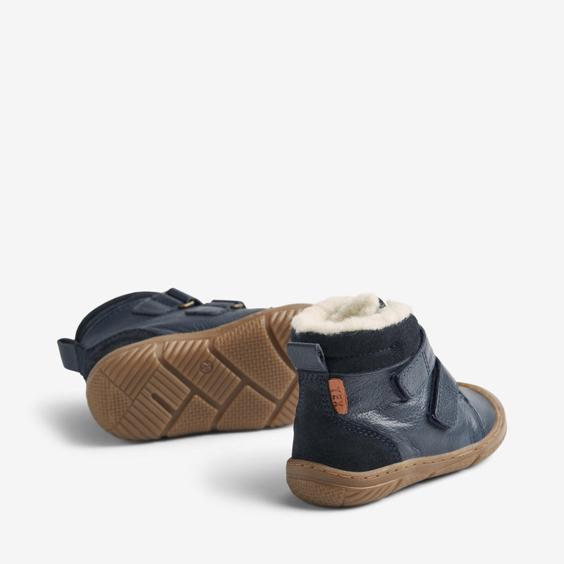 Wheat Footwear Snug Prewalker Tex | Baby Prewalkers 1432 navy