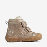 Wheat Footwear Snugga Wool Patent | Baby Prewalkers 0090 taupe