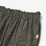 Wheat Main Soft Pants Malika Trousers 0028 black coal small flowers