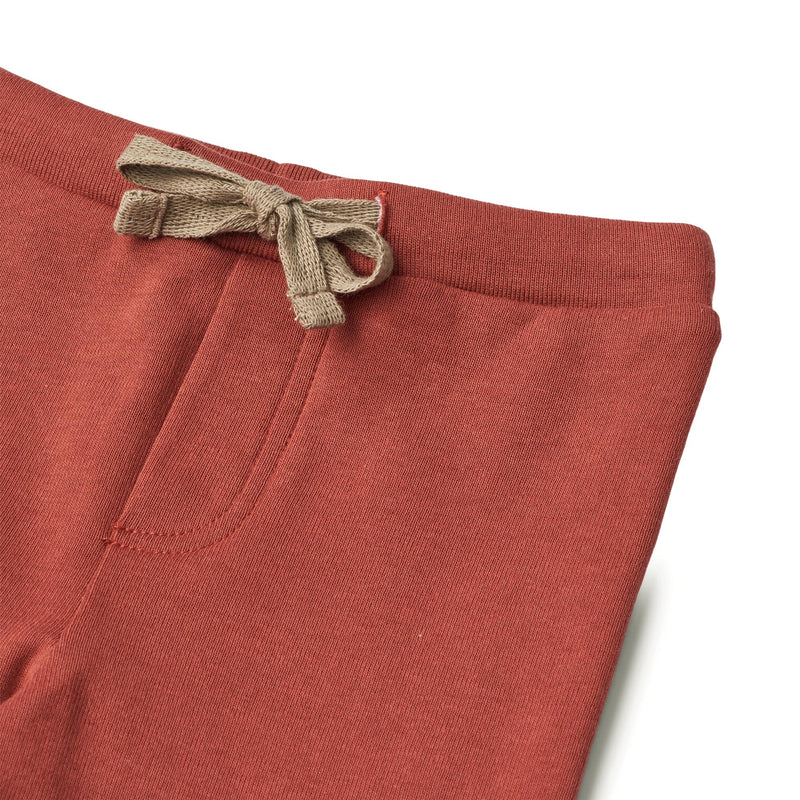 Wheat Main Soft Pants Manfred | Baby Trousers 2072 red
