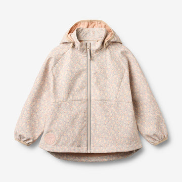 Wheat Outerwear Softshell Jacket Mitta Jacket 1191 rose shadow flowers