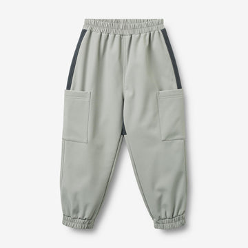 Wheat Outerwear Softshell Trackpants Minno Trousers 9601 light flint