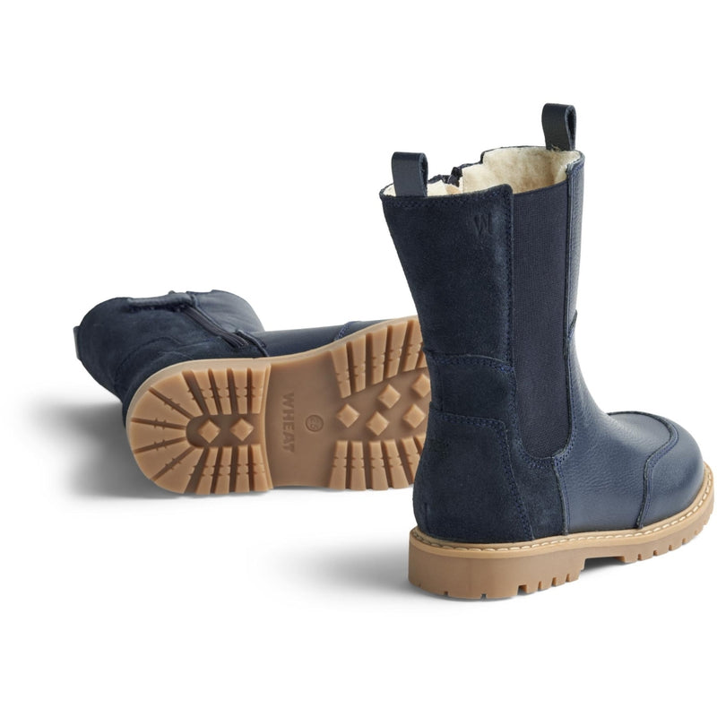Wheat Footwear Chelsea Sonni Tex Winter Footwear 1432 navy