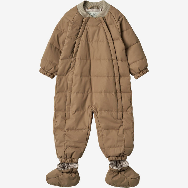 Wheat Outerwear Summer Puffer Baby Suit Nunu | Baby Snowsuit 4210 golden brown