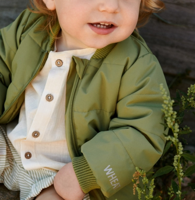 Summer Puffer Jacket Malo sprout Wheat