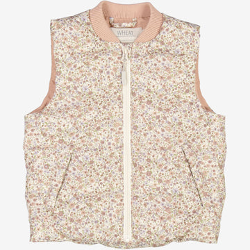 Wheat Outerwear Summer Puffer Waistcoat Andre Jackets 9105 summer flowers