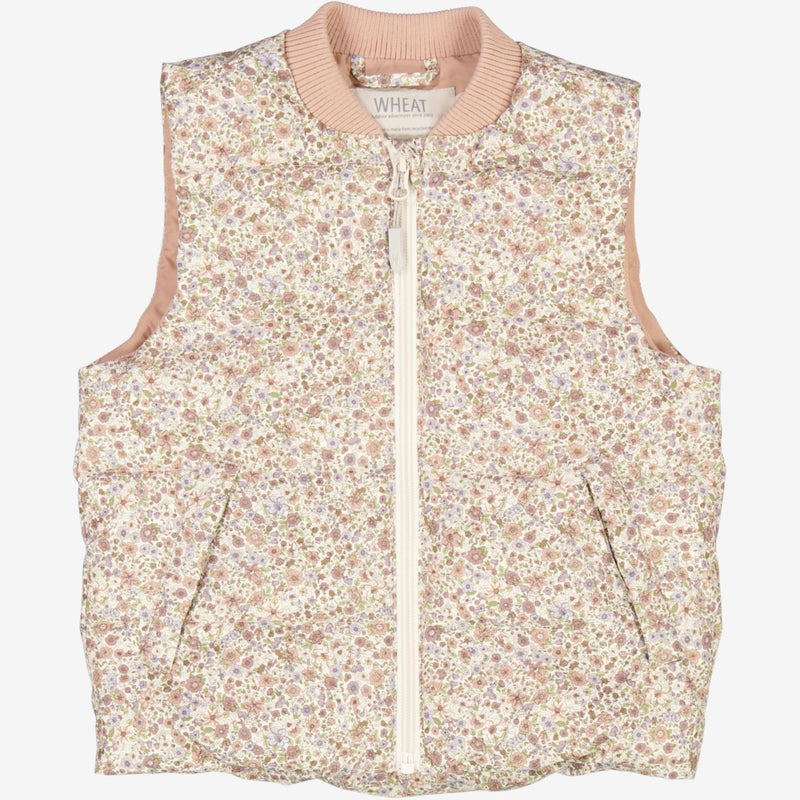 Wheat Outerwear Summer Puffer Waistcoat Andre Jackets 9105 summer flowers