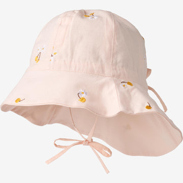 Wheat Main Sun Hat Chloé Accessory 9435 powder yellow cherries