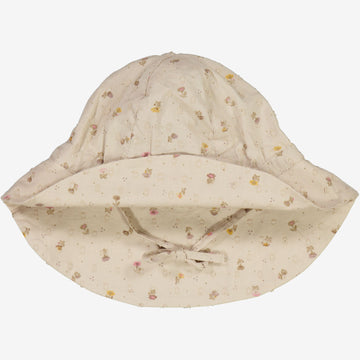 Wheat Main  Sun Hat Chloè | Baby Acc 5058 fossil flowers dot