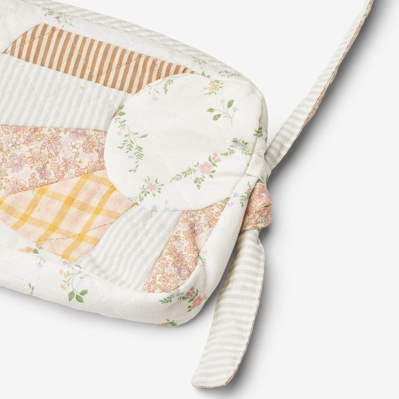 Wheat Main Sunday Bag Moono Accessory 9426 ivory checked flowers