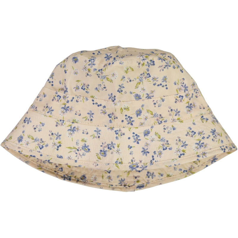 Wheat Sunhat Acc 9048 alabaster flowers