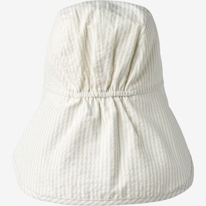 Wheat Main Sunhat Albert Accessory 9444 summer blue stripe