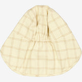 Wheat Main  Sunhat Albert | Baby Acc 9108 buttermilk check