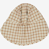 Wheat Sunhat Albert | Baby Acc 5094 golden dove check