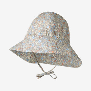 Wheat Main Sunhat Chloe Accessory 2650 air blue flowers