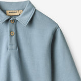 Wheat Main Sweat Blouse L/S Vilhelm Blouse 1260 faded denim
