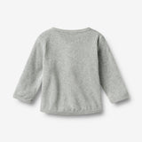 Wheat Main Sweat Cardigan L/S Toto Sky Sweatshirt 0224 melange grey