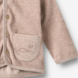 Wheat Main Sweat Cardigan L/S Toto Sky Sweatshirt 9616 melange rose