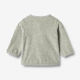 Wheat Main Sweat Cardigan Toto Knitted Tops 0224 melange grey