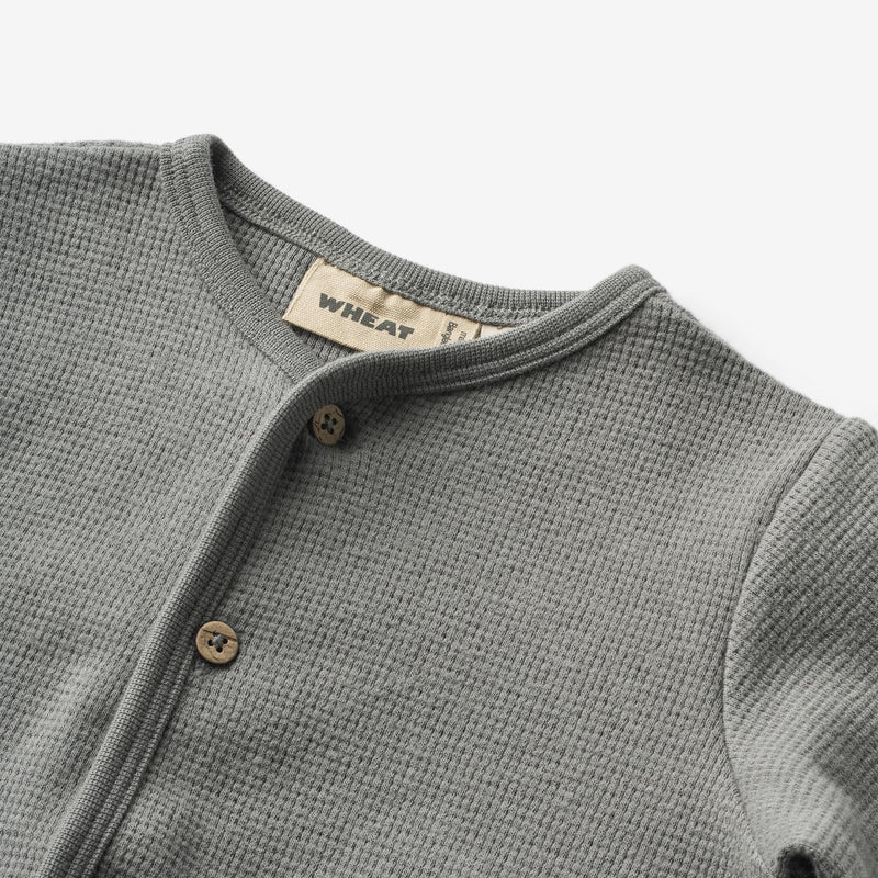 Wheat Main Sweat Cardigan Toto | Baby Sweatshirts 1201 stormy blue