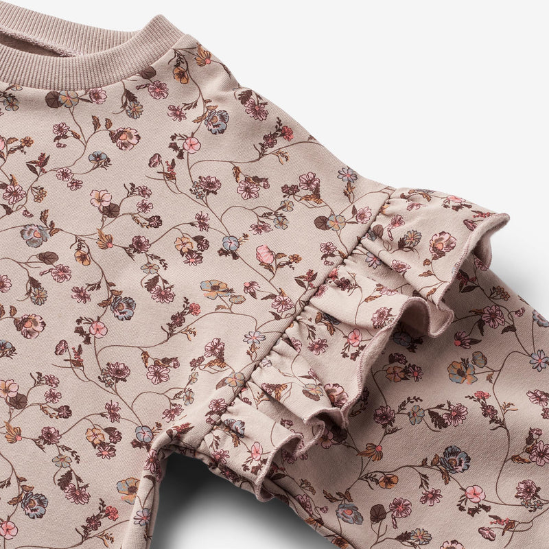 Wheat Main Sweat Dress Annika Dresses 1136 dry rose flower vine