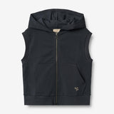 Wheat Main Sweat Gilet W-Carl Sweatshirt 1432 navy