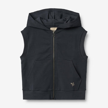 Wheat Main Sweat Gilet W-Carl Sweatshirt 1432 navy