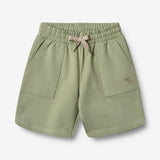 Wheat Main Sweat shorts Elmo Shorts 1145 green tea