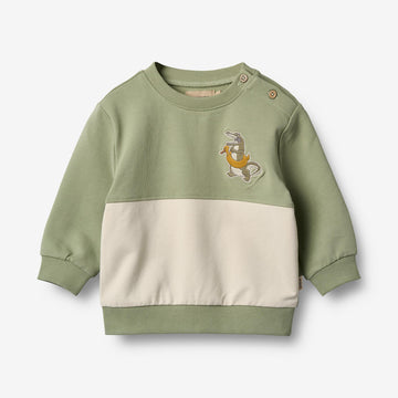 Wheat Main Sweatshirt Carly Sweatshirt 1145 green tea