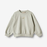 Wheat Main Sweatshirt Embroidery Eliza Sweatshirts 1475 sea mist