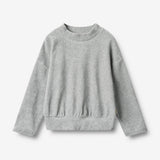 Wheat Main Sweatshirt L/S Barbro Sweatshirt 0224 melange grey