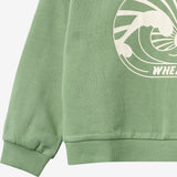 Wheat Main Sweatshirt L/S Breeze Sweatshirt 9645 jade green