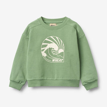Wheat Main Sweatshirt L/S Breeze Sweatshirt 9645 jade green