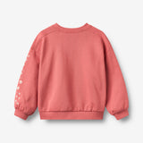 Wheat Main Sweatshirt L/S Eliza Sweatshirt 9628 faded red