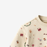Wheat Main Sweatshirt L/S Elliot Sweatshirt 1121 offwhite holiday