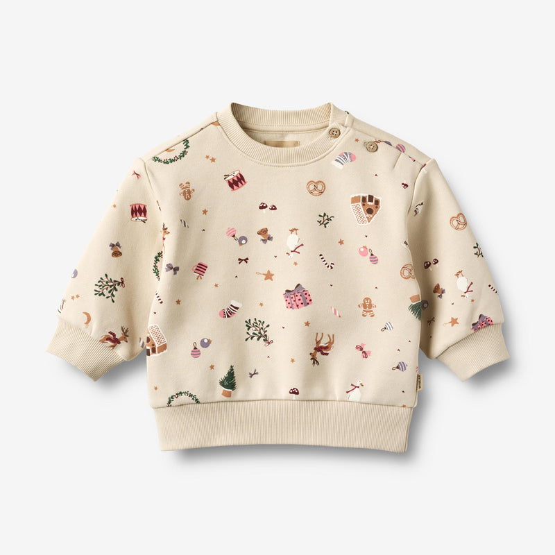 Wheat Main Sweatshirt L/S Elliot Sweatshirt 1121 offwhite holiday