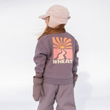 Wheat Main Sweatshirt L/S Ellis Sweatshirt 1035 purple stone