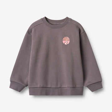 Wheat Main Sweatshirt L/S Ellis Sweatshirt 1035 purple stone