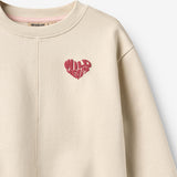 Wheat Main Sweatshirt L/S Emerson Sweatshirt 3191 offwhite