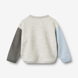Wheat Main Sweatshirt L/S Emery Badge Sweatshirt 0220 light melange grey