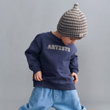 Wheat Main Sweatshirt L/S Franc Sweatshirt 1292 greyblue