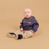 Wheat Main Sweatshirt L/S Franc Sweatshirt 1292 greyblue
