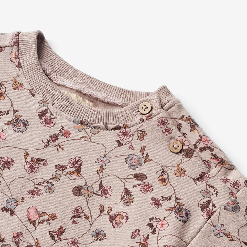 Wheat Main Sweatshirt Lia | Baby Sweatshirts 1136 dry rose flower vine