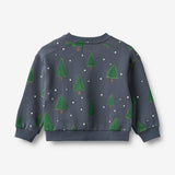 Wheat Main Sweatshirt L/S Sandro Sweatshirt 9586 greyblue holiday
