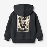 Wheat Main Sweatshirt L/S Zip Francis Sweatshirt 1432 navy